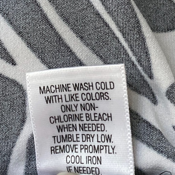 Dana Buchman Black and White Dress‎ Size: Large - Picture 8 of 8